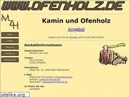 Sites similar to ofenholz.de
