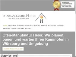 Sites similar to ofenmanufaktur-hess.com