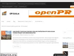 Sites similar to off-grid.at