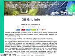 Sites similar to off-grid.info