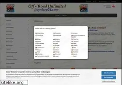 Sites similar to off-road-unlimited.de