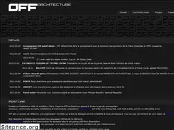 Sites similar to offarchitecture.com