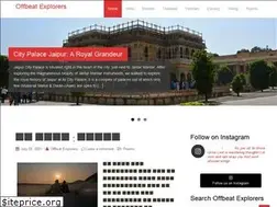 Sites similar to offbeatexplorers.com