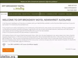 Sites similar to offbroadway.co.nz
