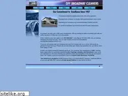Sites similar to offbroadwaycleaners.com