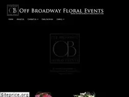 Sites similar to offbroadwayfloralevents.com