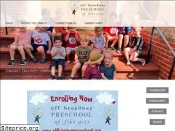 Sites similar to offbroadwaypreschool.org