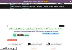 Sites similar to offcampusjobs4u.com