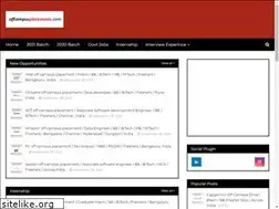 Sites similar to offcampusplacements.com