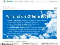 Sites similar to offene-bibel.de