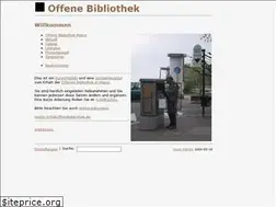Sites similar to offenebibliothek.de