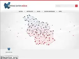 Sites similar to offenedaten-koeln.de