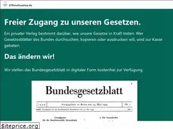 Sites similar to offenegesetze.de
