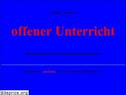 Sites similar to offener-unterricht.net
