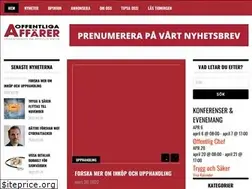 Sites similar to offentligaaffarer.se