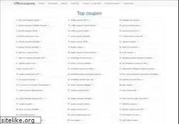Sites similar to offercoupons.org