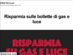 Sites similar to offertegasluce.com