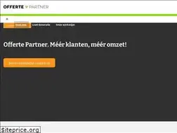 Sites similar to offertepartner.nl