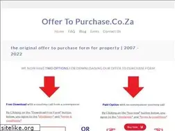 Sites similar to offertopurchase.co.za