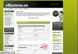 Sites similar to offertsvar.se