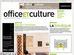 Sites similar to office-et-culture.fr