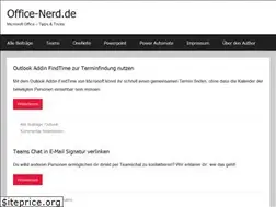 Sites similar to office-nerd.de