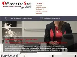 Sites similar to office-on-the-spot.de