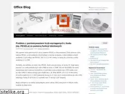 Sites similar to officeblog.pl