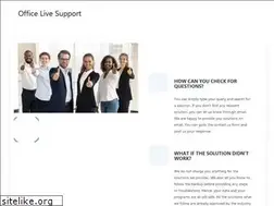 Sites similar to officelivesupport.com