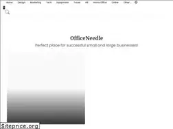 Sites similar to officeneedle.com