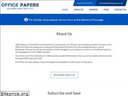 Sites similar to officepapers.co.uk