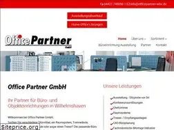 Sites similar to officepartner-whv.de