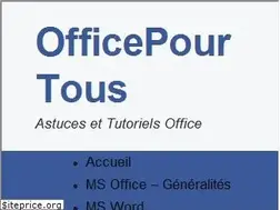 Sites similar to officepourtous.com