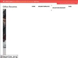 Sites similar to officeresumes.com