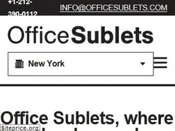 Sites similar to officesublets.com