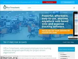 Sites similar to officetimesheets.com