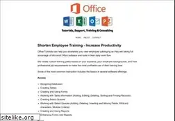 Sites similar to officetutorials.com