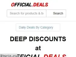 Sites similar to official.deals