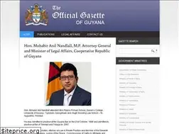 Sites similar to officialgazette.gov.gy