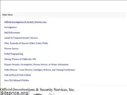 Sites similar to officialinvestigations.com