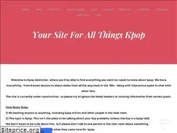 Sites similar to officialkpopaddiction.weebly.com