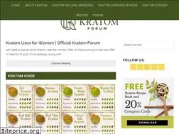Sites similar to officialkratomforum.com