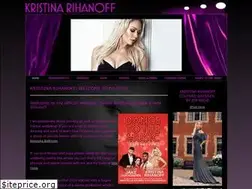 Sites similar to officialkristinarihanoff.com