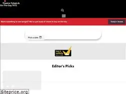 Sites similar to officiallondontheatre.co.uk