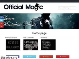 Sites similar to officialmagic.com