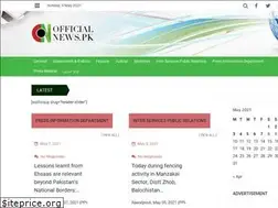 Sites similar to officialnews.pk