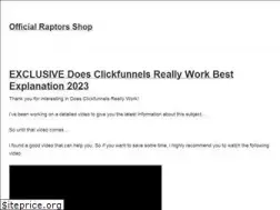 Sites similar to officialraptorsshop.com