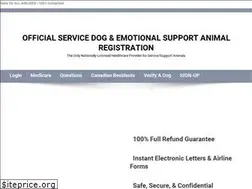 Sites similar to officialservicedogs.org