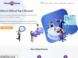 Sites similar to officialtop5review.com