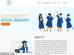 Sites similar to officialtranscript.in